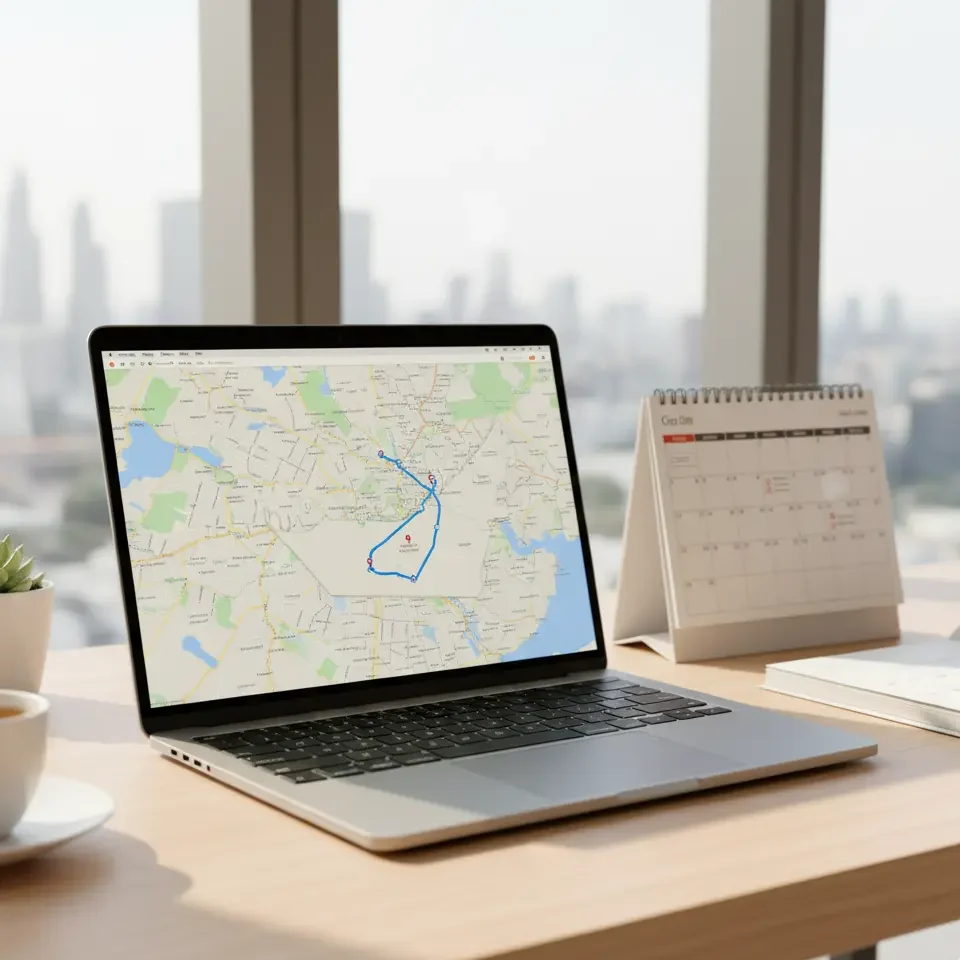 Select your route & schedule