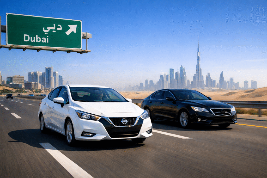 Abu Dhabi to Dubai Car Lift Service