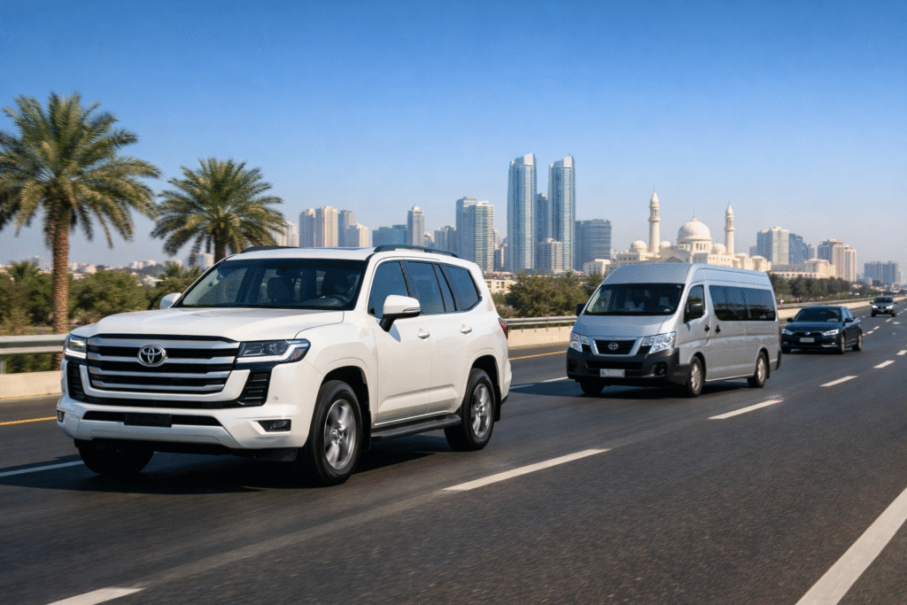 Ajman to Sharjah Carlift Service