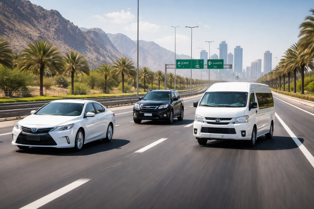 Fujairah to Ajman Car Lift