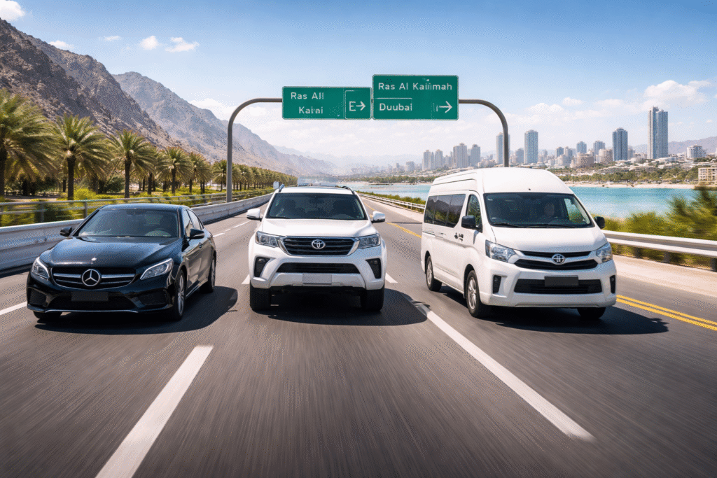 Fujairah to Ras Al Khaimah Car Lift Service