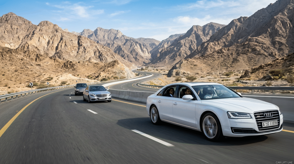 Ras Al Khaimah to Fujairah Car Lift Service