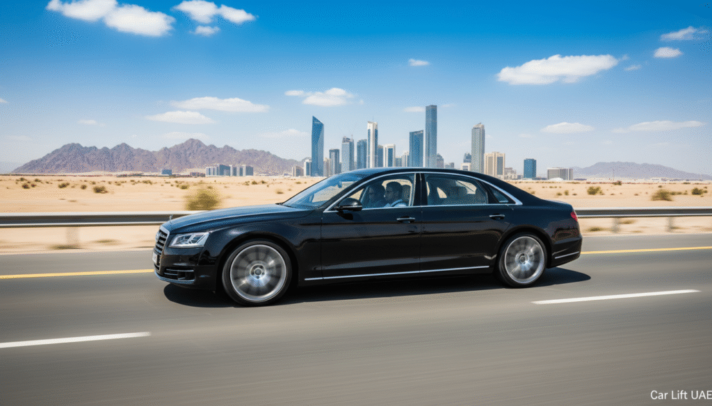 Ras Al Khaimah to Sharjah Car Lift Service