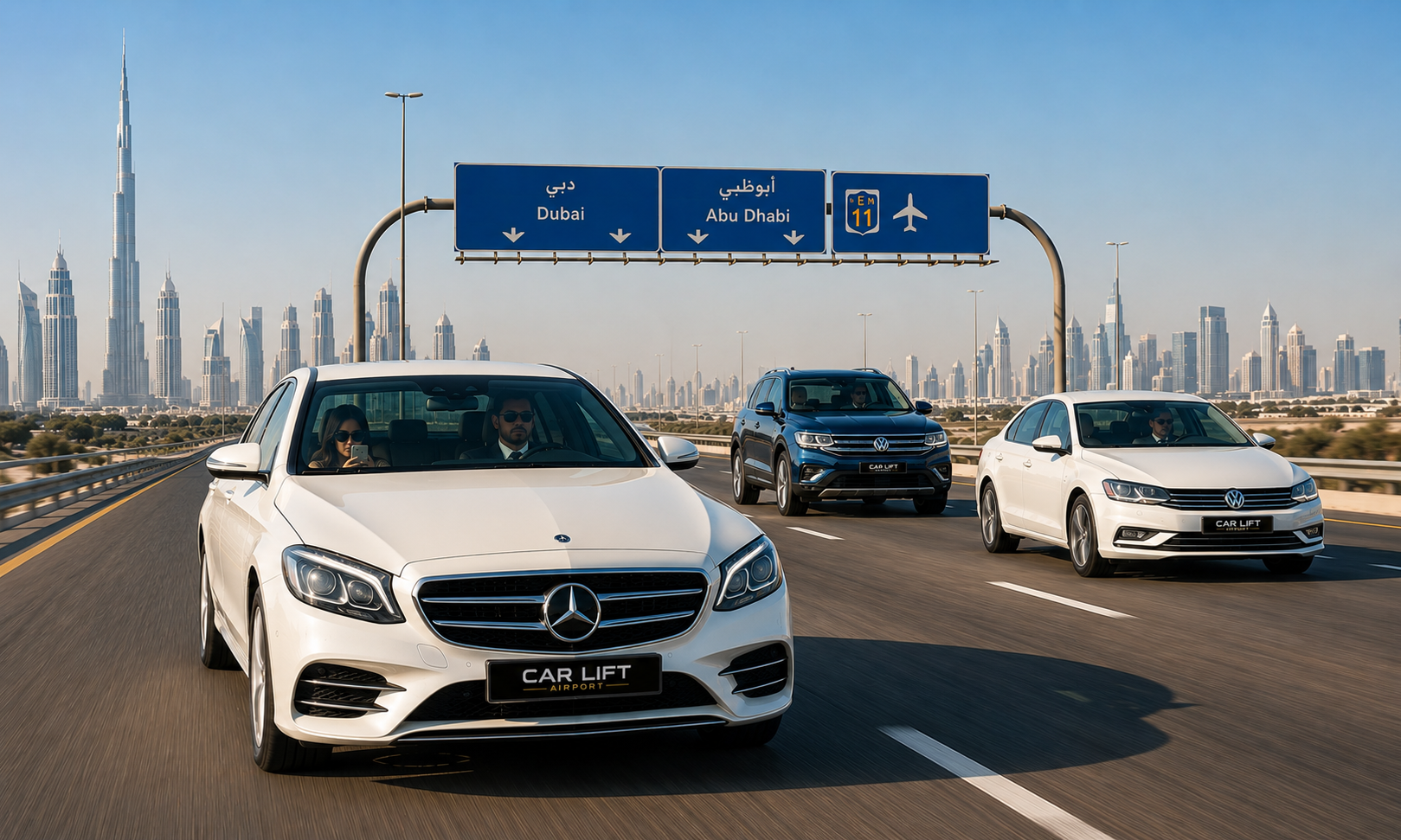 Monthly Pick and Drop Service Dubai to Abu Dhabi