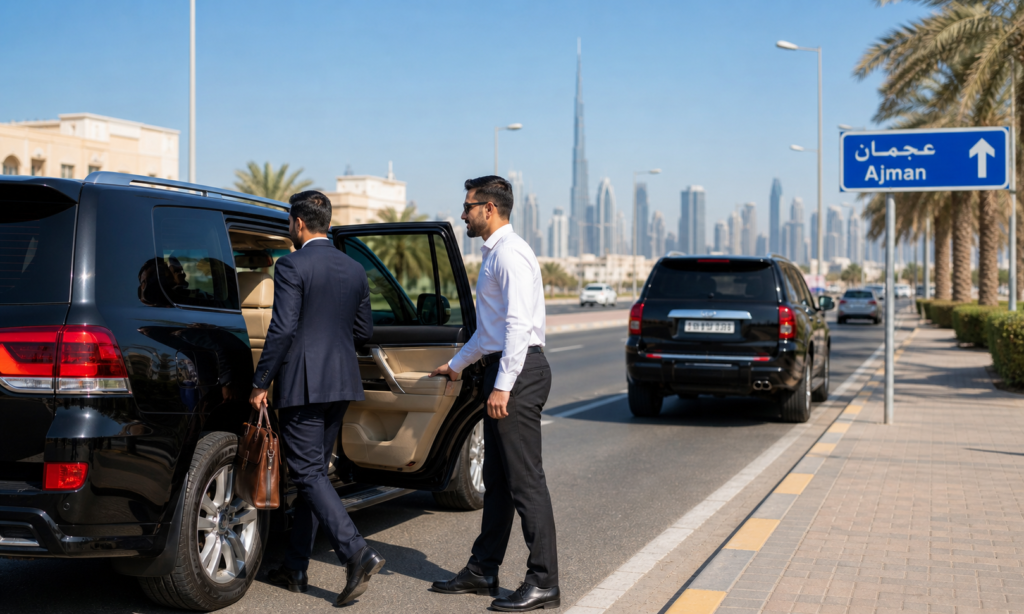 Umm Al Quwain to Ajman Car Lift